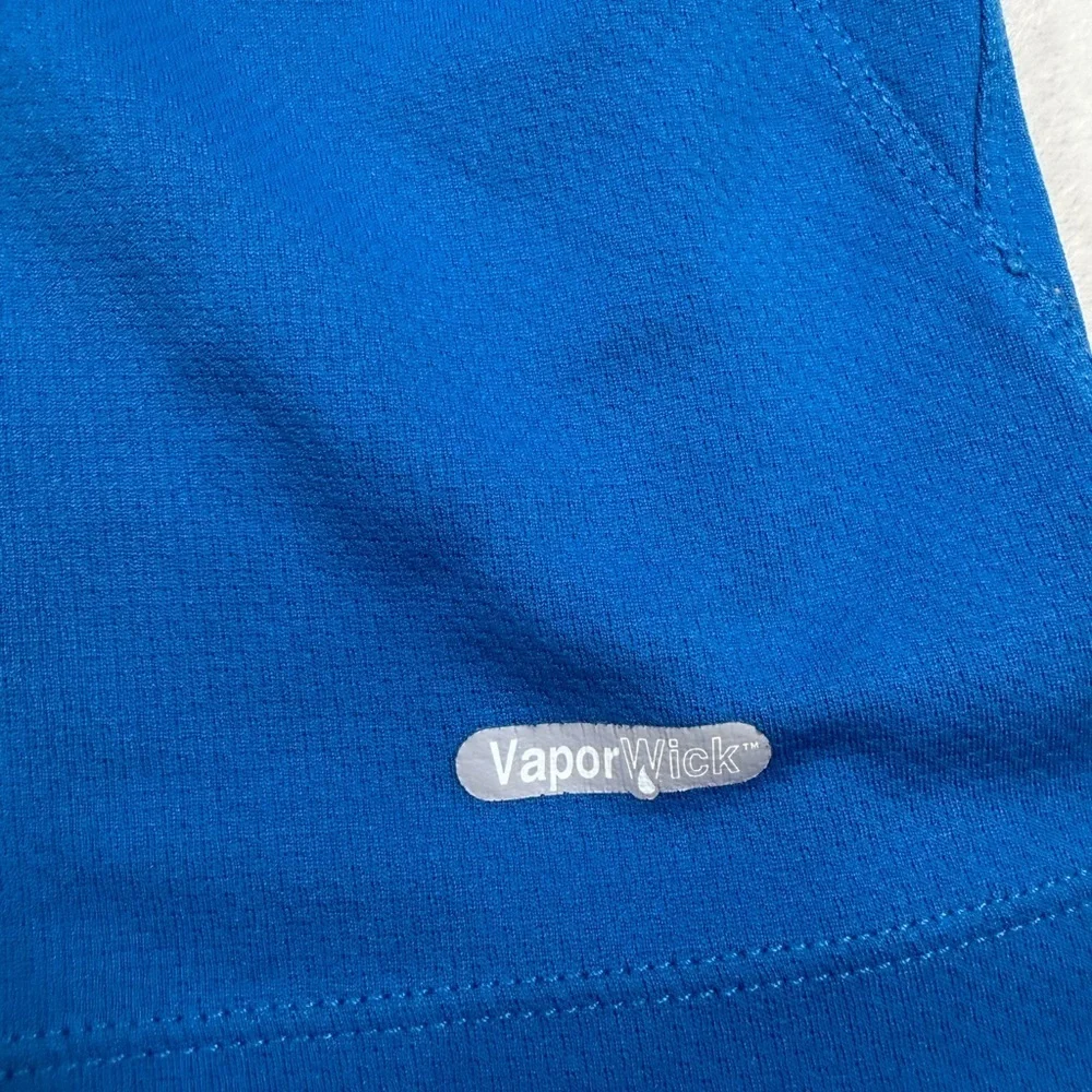 The North Face Men's Large VaporWick Performance Vibrant Blue Polo
